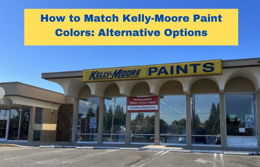 How to Match Kelly Moore Paint Colors